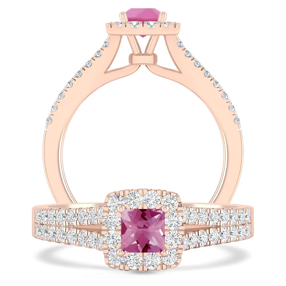 Rose Gold - Pink Tourmaline