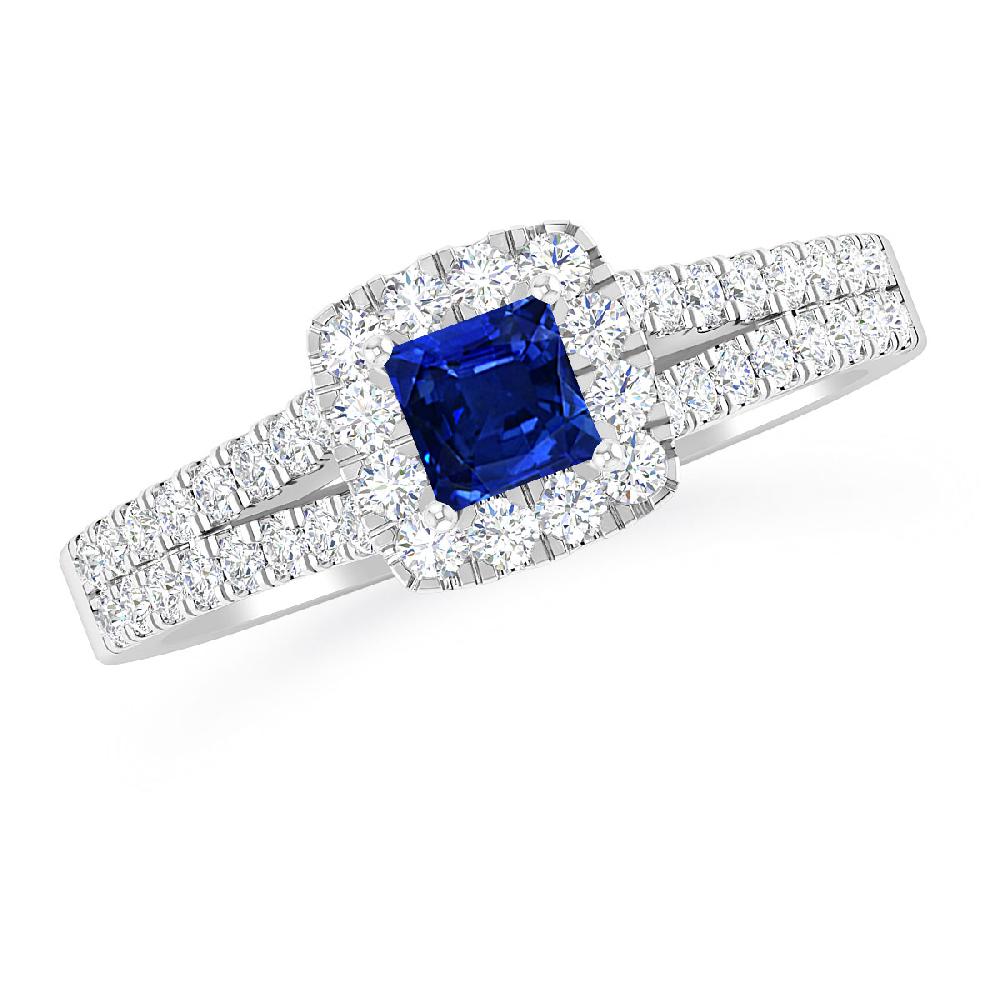 White Gold - Sapphire