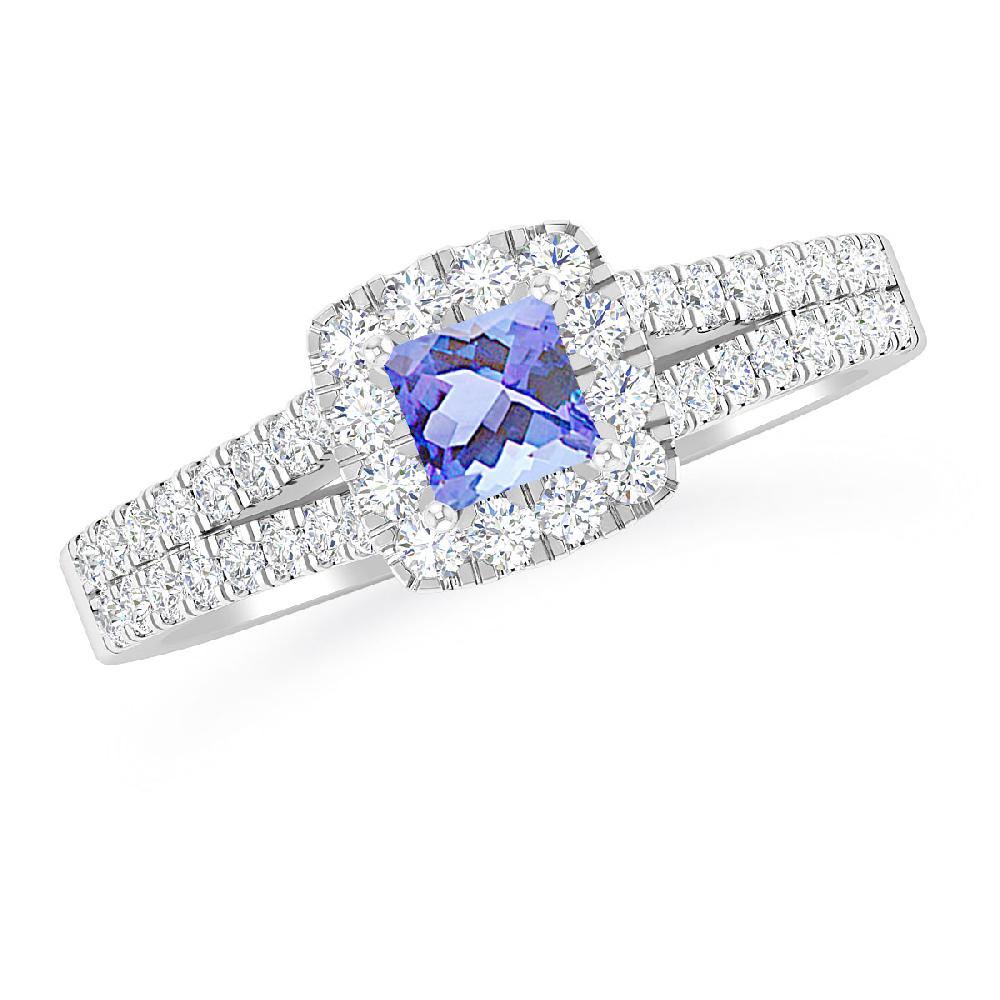 White Gold - Tanzanite