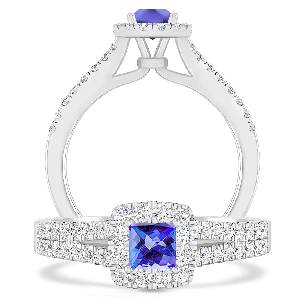 White Gold - Tanzanite