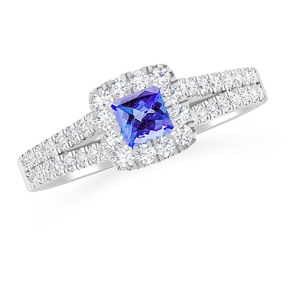 White Gold - Tanzanite