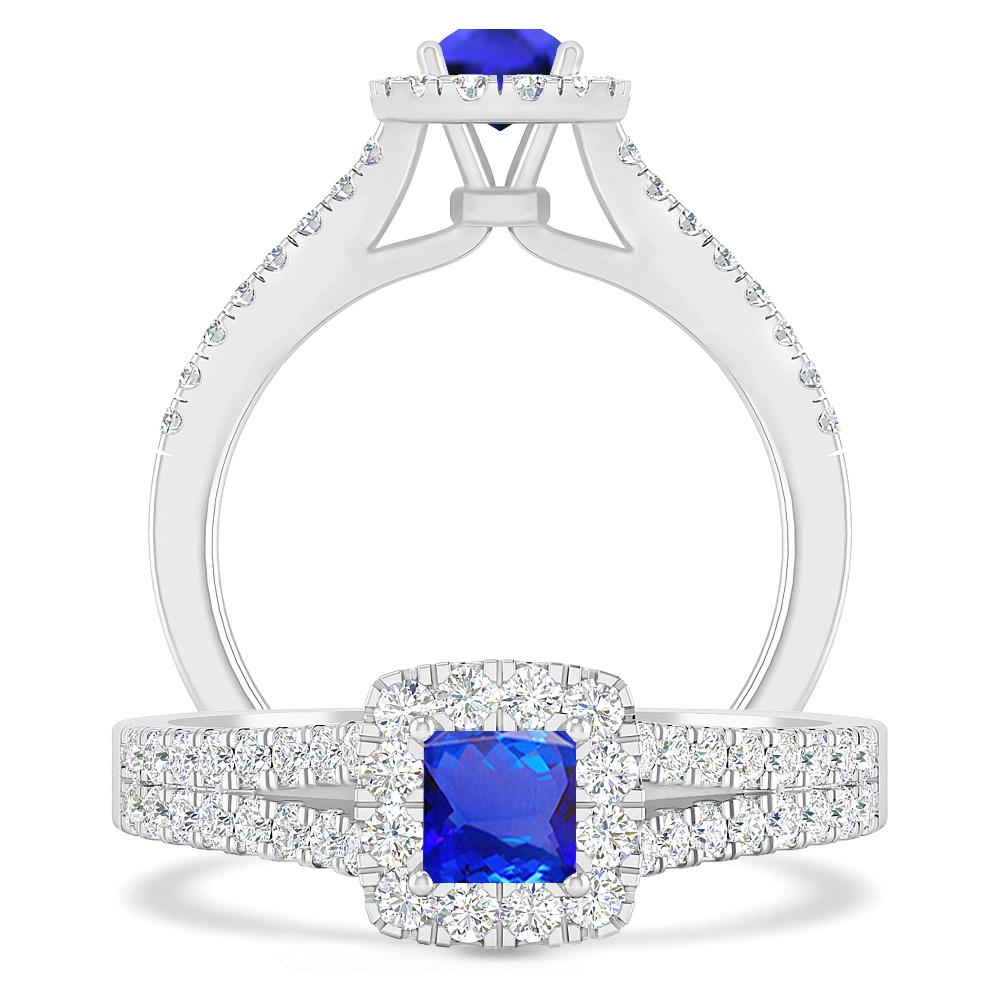 White Gold - Tanzanite