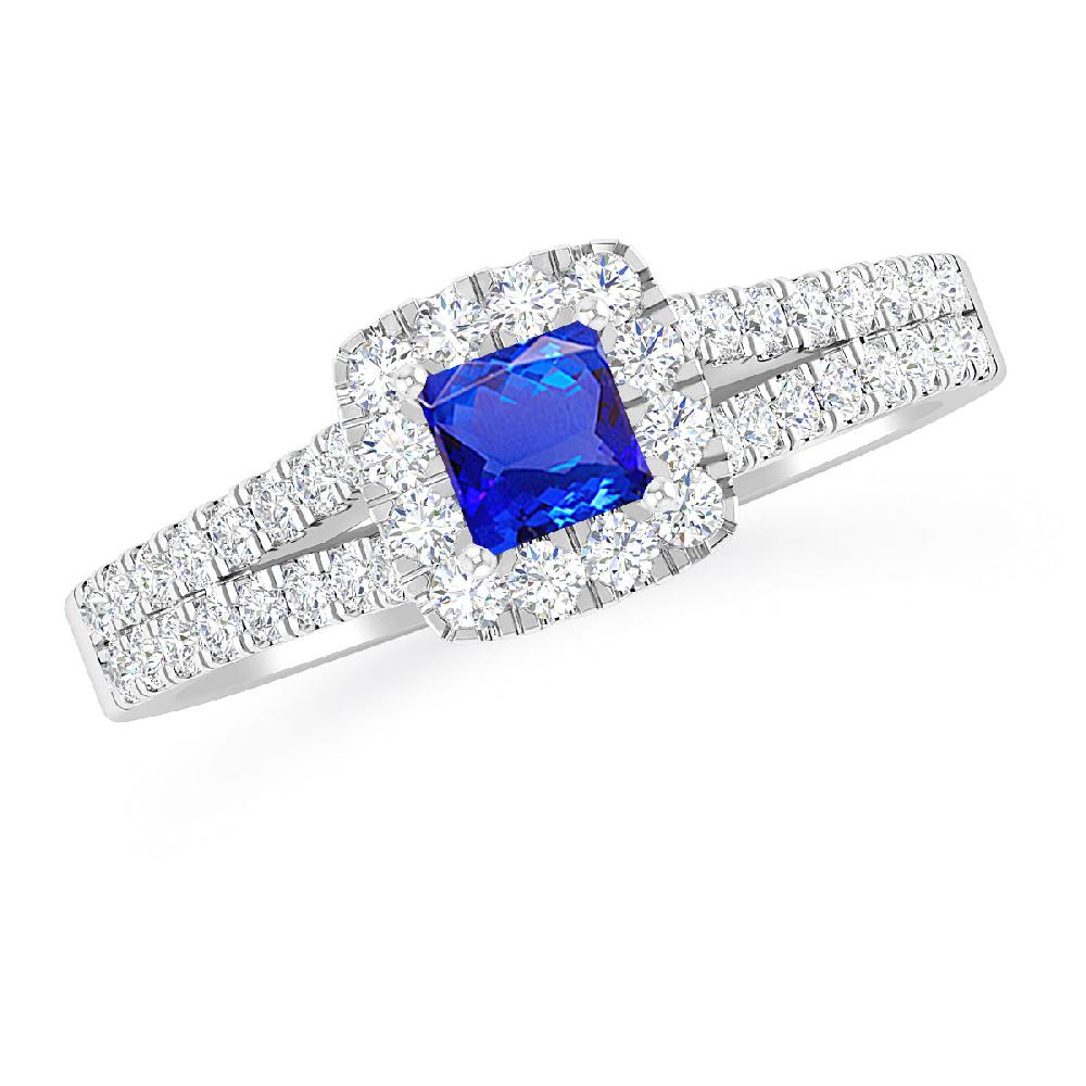 White Gold - Tanzanite