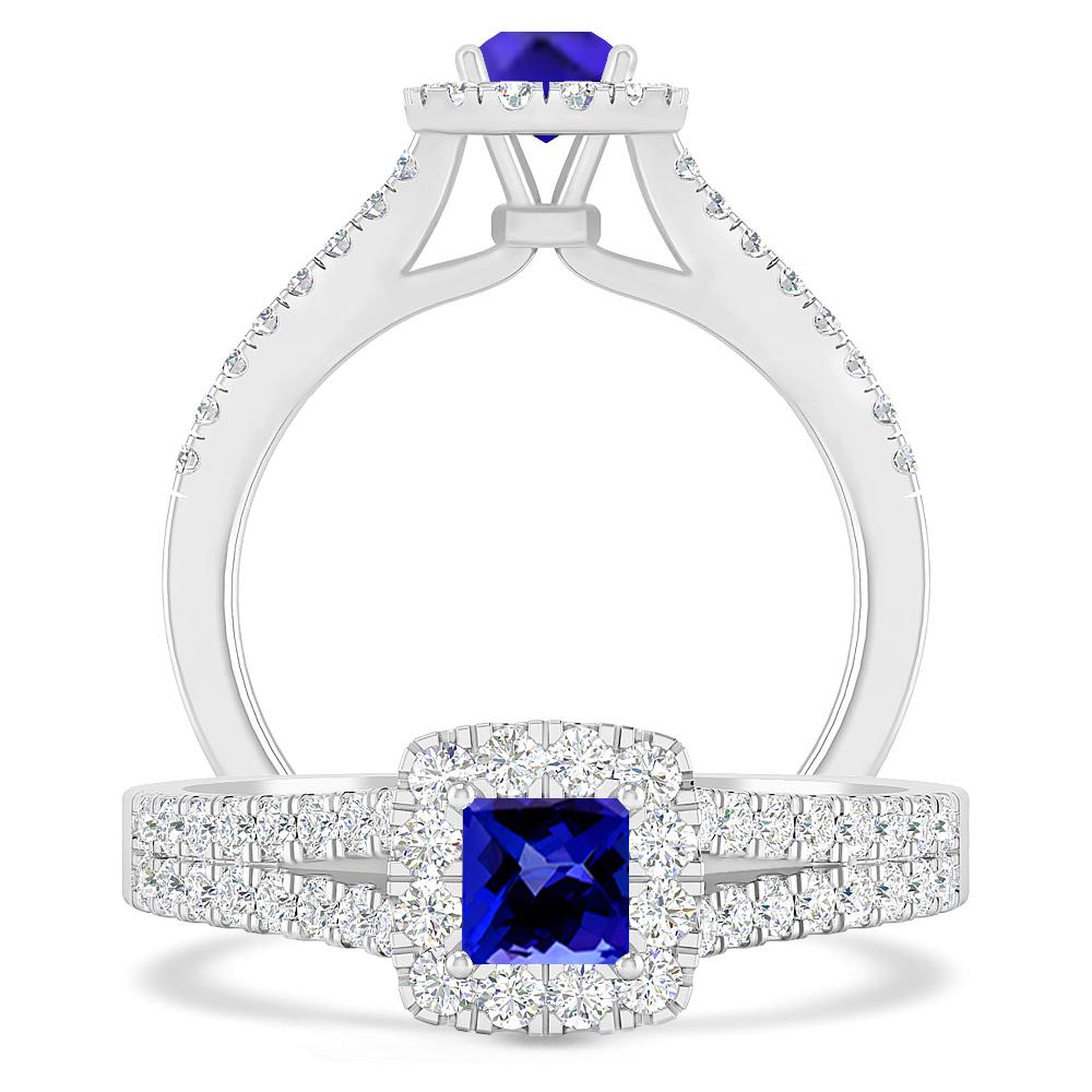 White Gold - Tanzanite