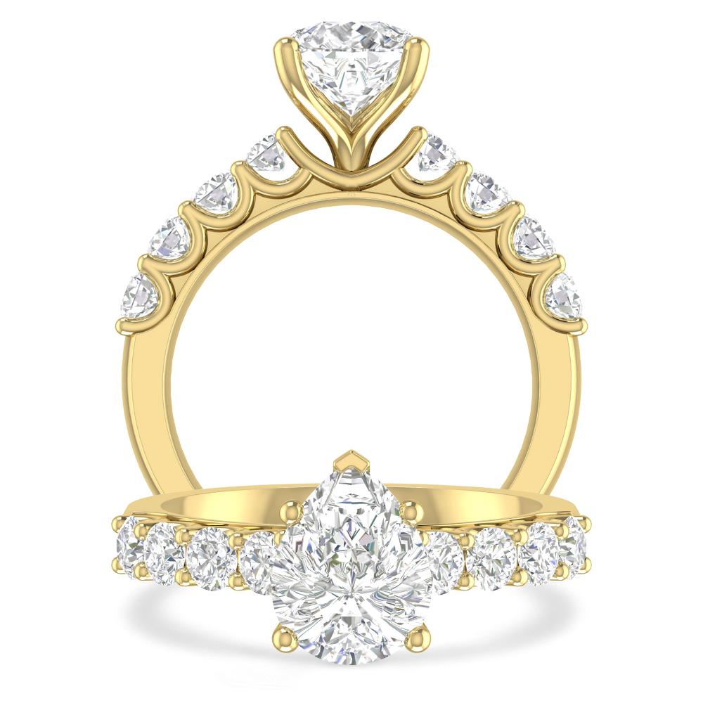 Yellow Gold - Pear