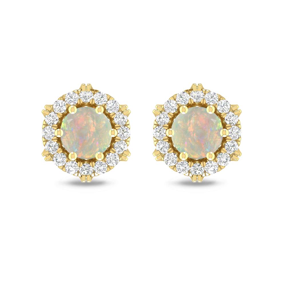 Yellow Gold - Opal