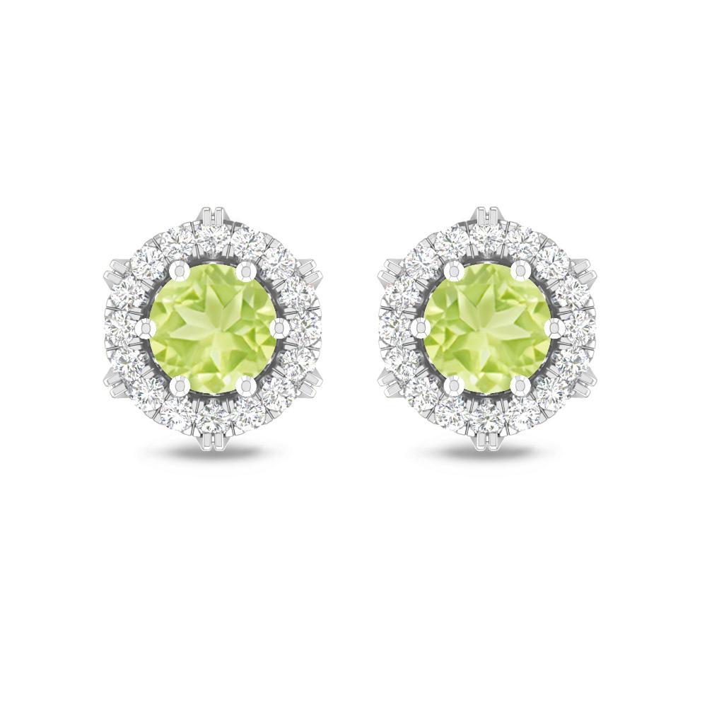 White Gold - Peridot