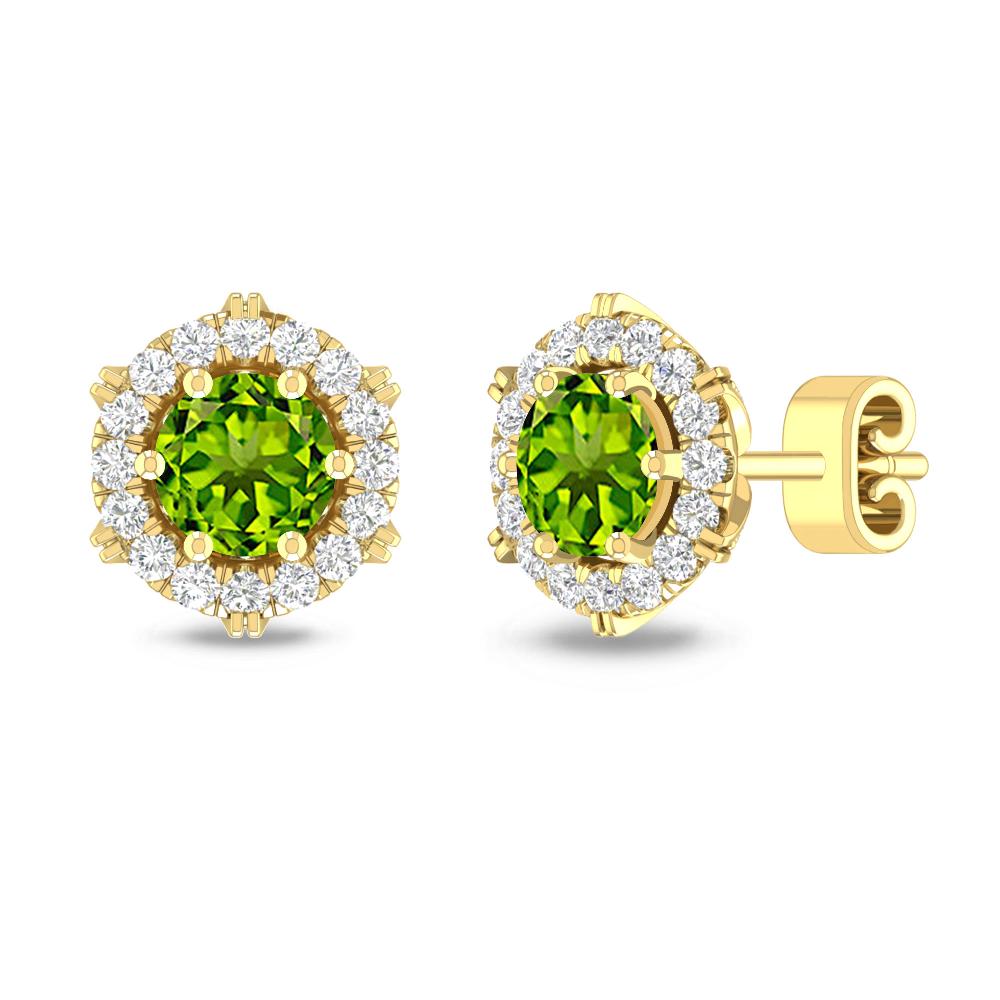 Yellow Gold - Peridot