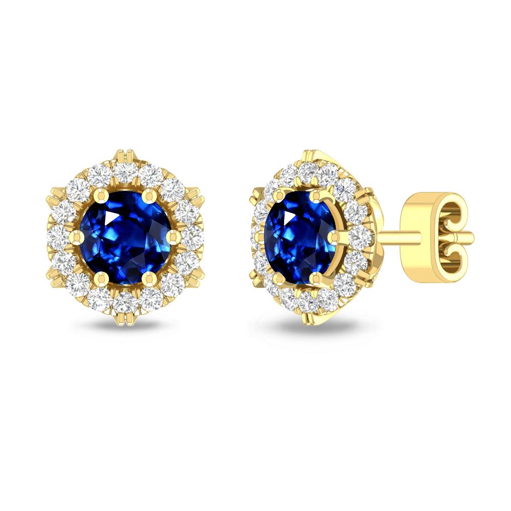 Yellow Gold - Sapphire