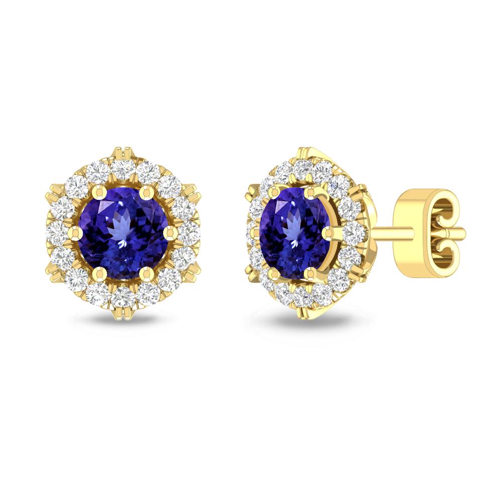 Yellow Gold - Tanzanite