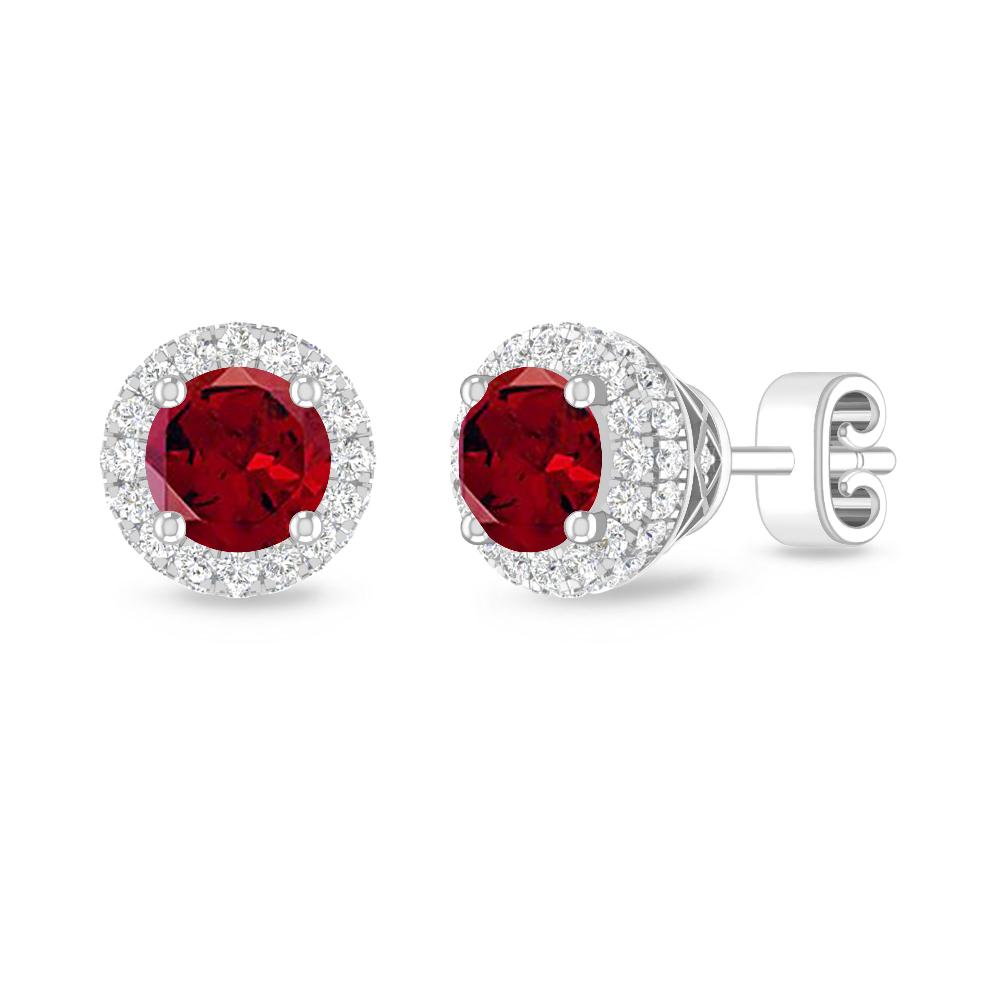 White Gold - Garnet