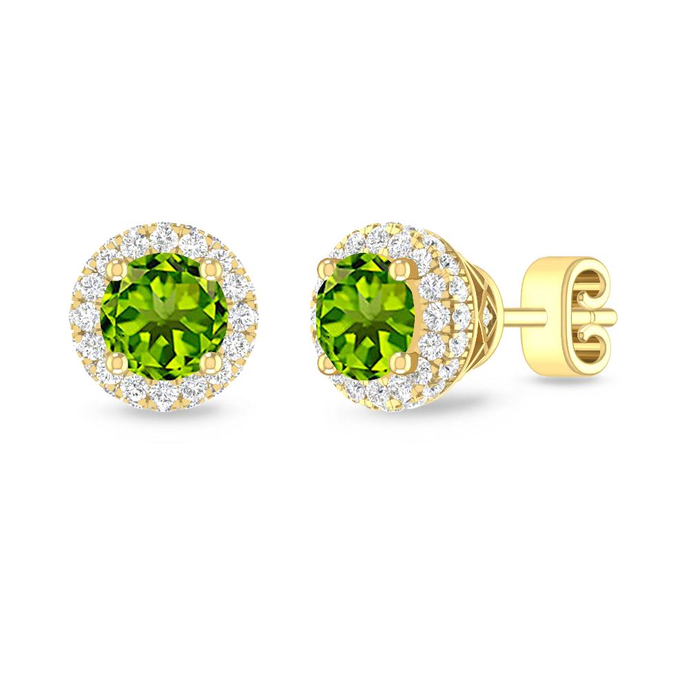 Yellow Gold - Peridot