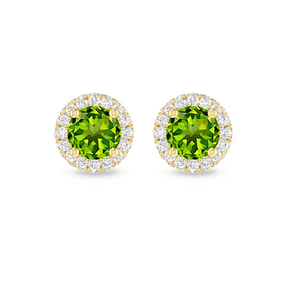 Yellow Gold - Peridot