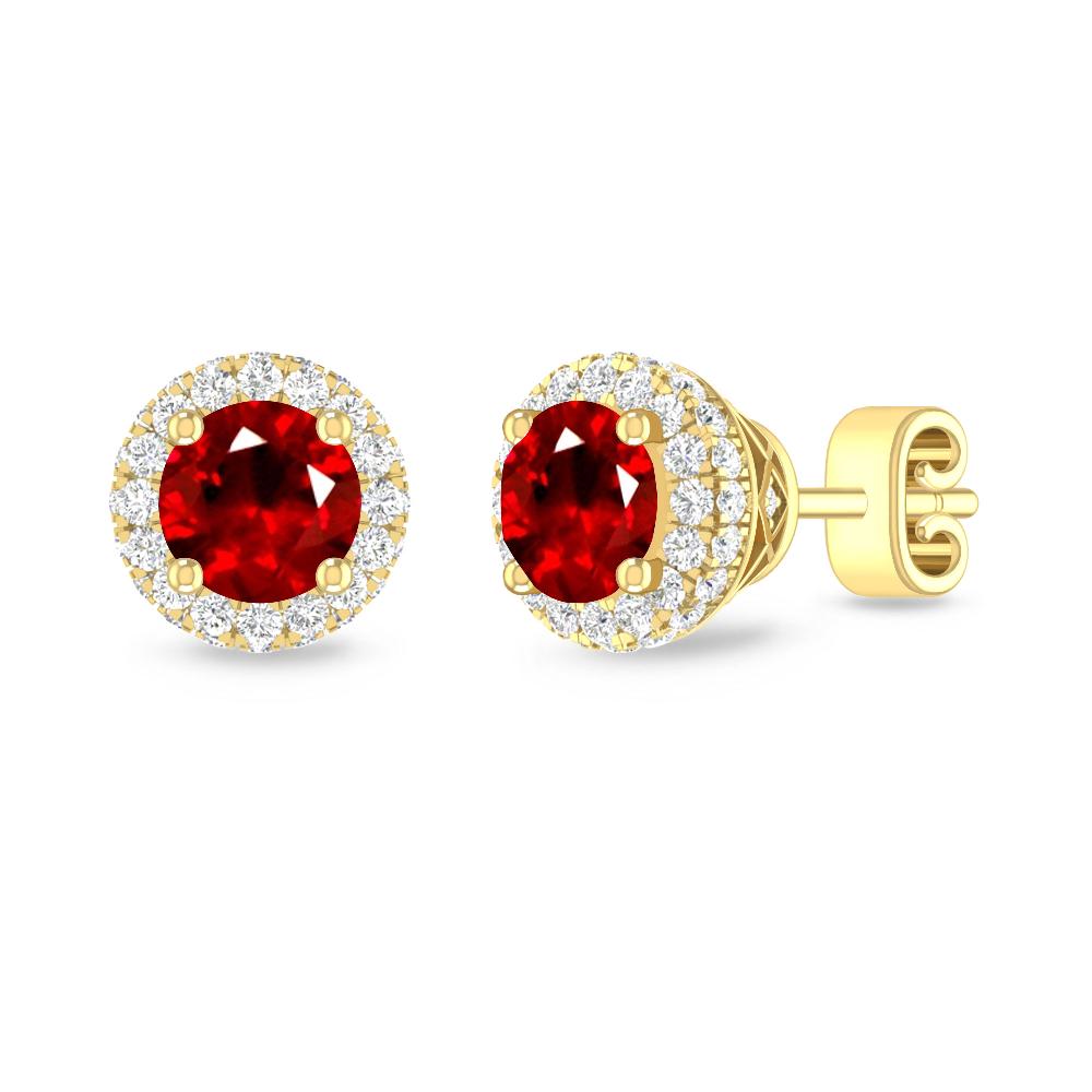 Yellow Gold - Ruby