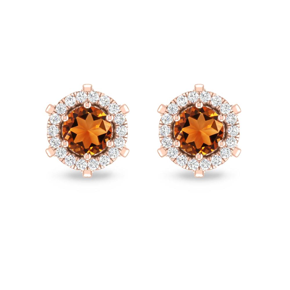 Rose Gold - Citrine