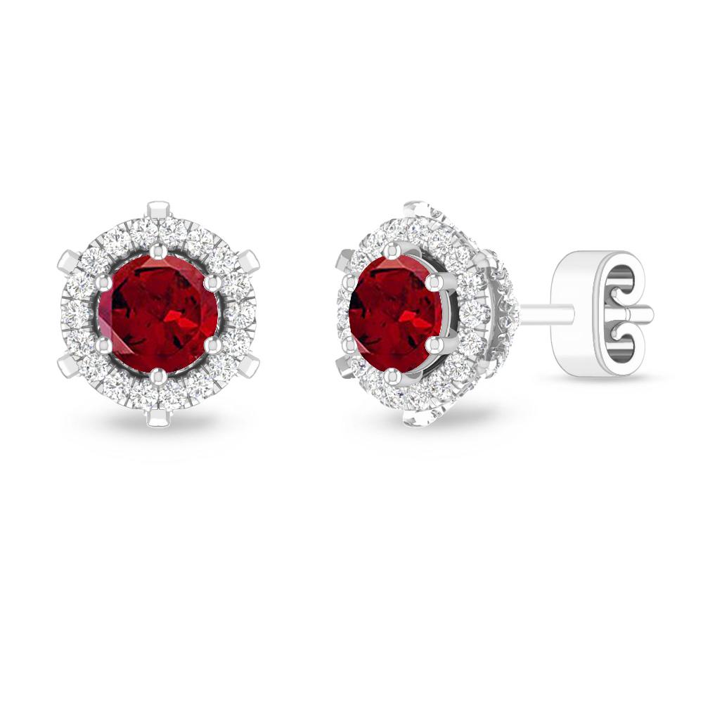 White Gold - Garnet