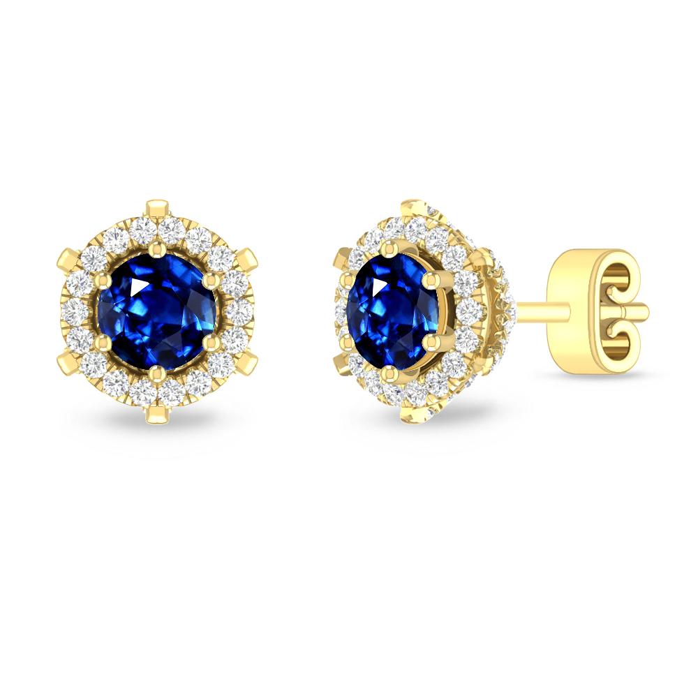 Yellow Gold - Sapphire