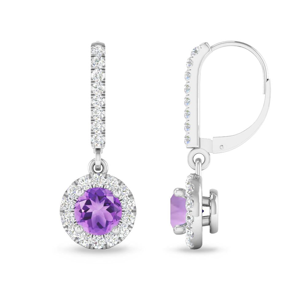 White Gold - Amethyst