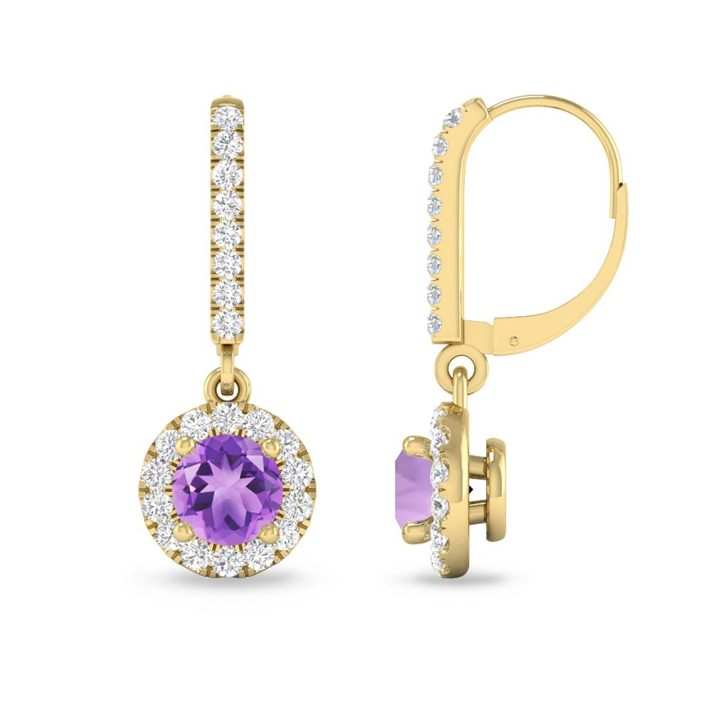 Yellow Gold - Amethyst