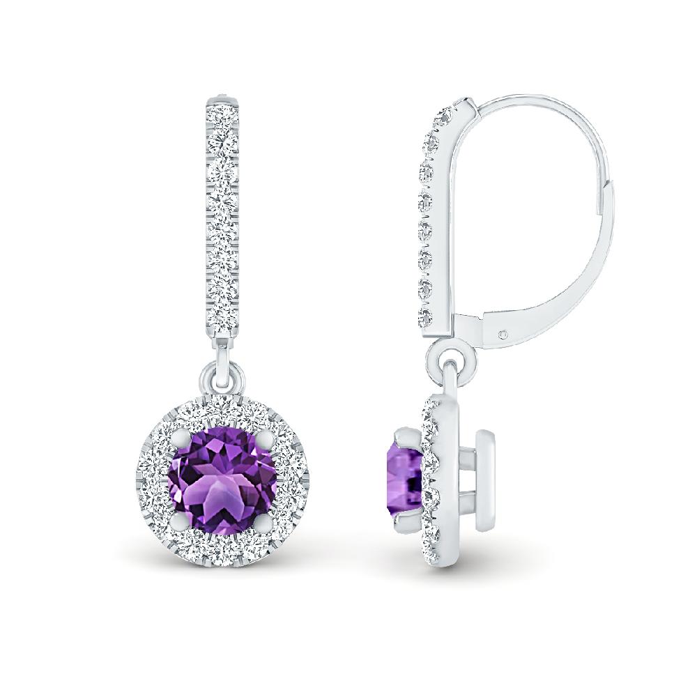 White Gold - Amethyst