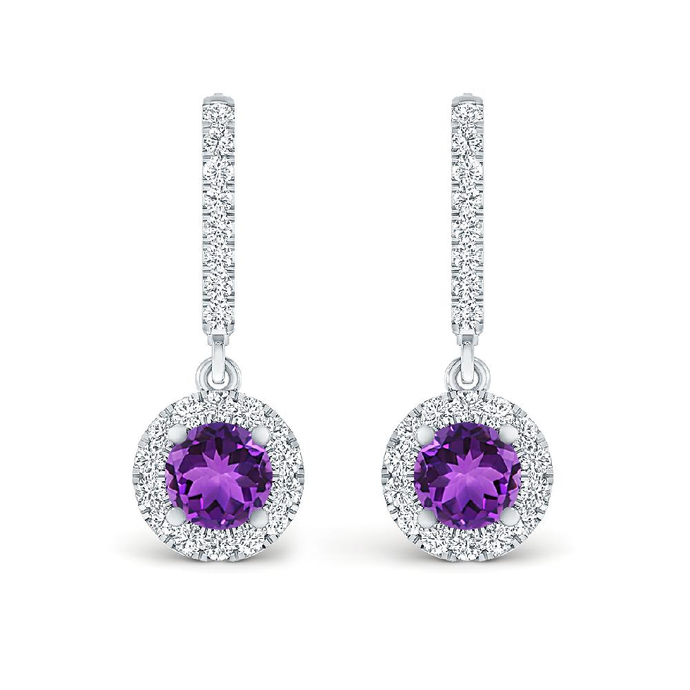 White Gold - Amethyst