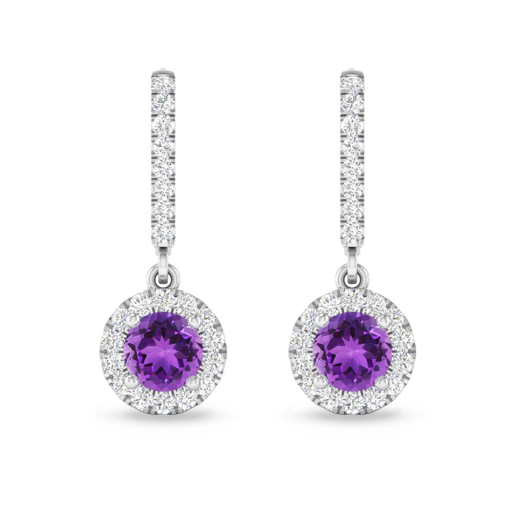 White Gold - Amethyst