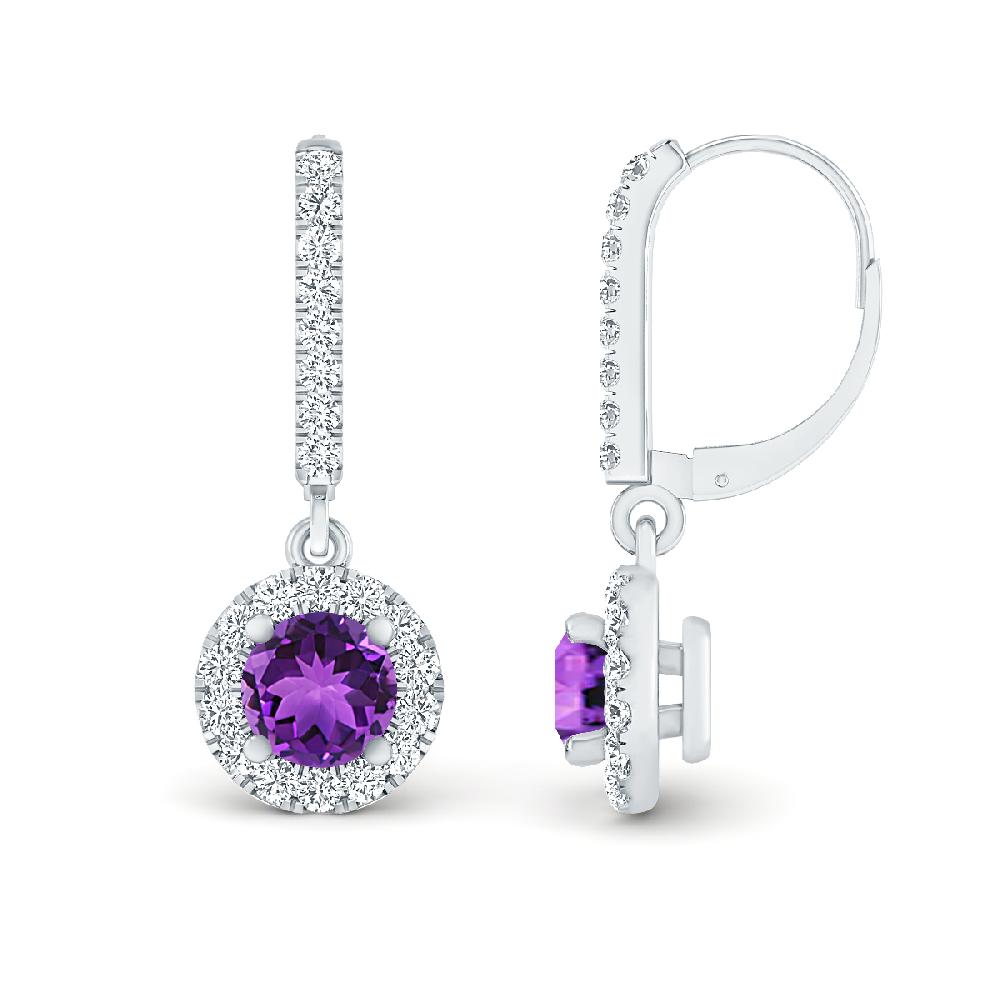 White Gold - Amethyst