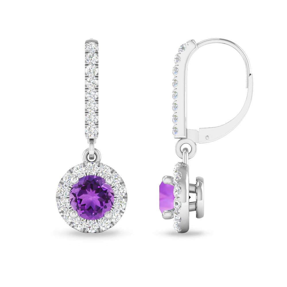 White Gold - Amethyst