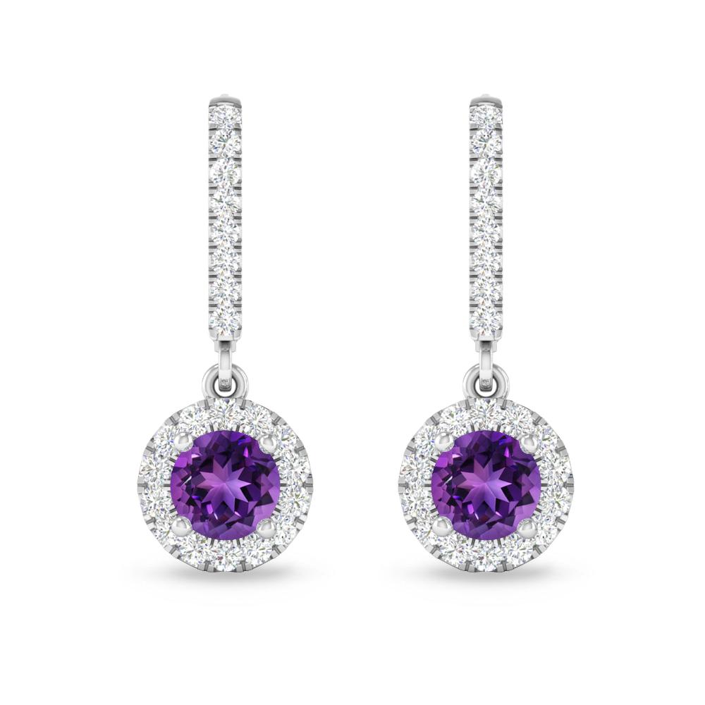 White Gold - Amethyst