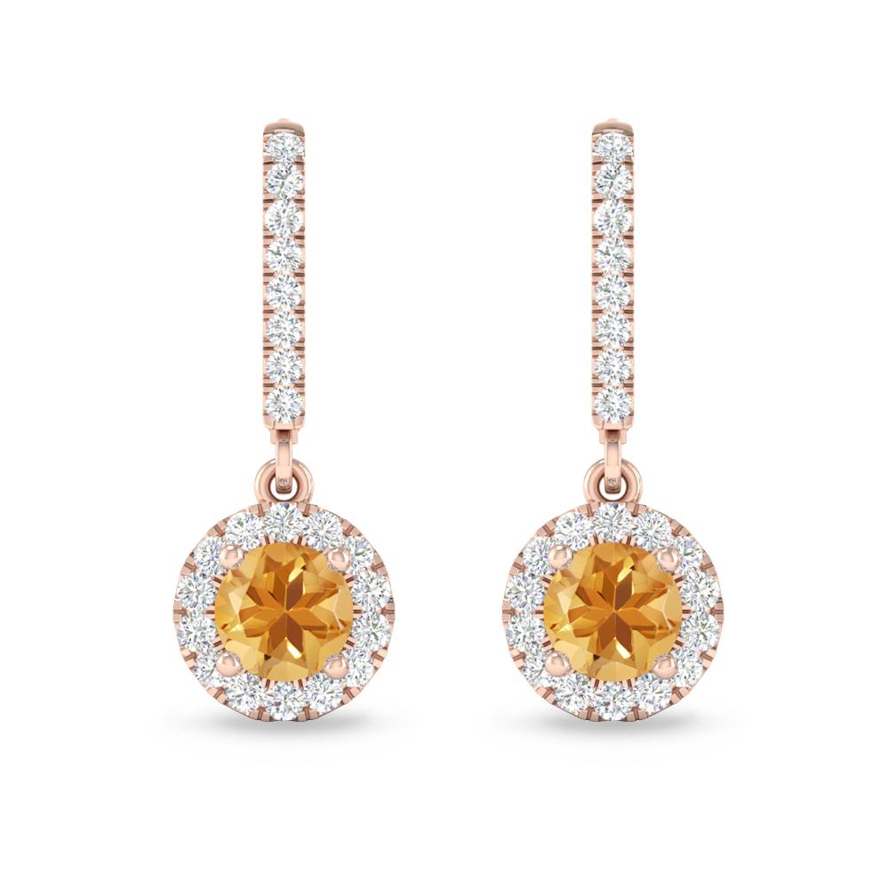 Rose Gold - Citrine