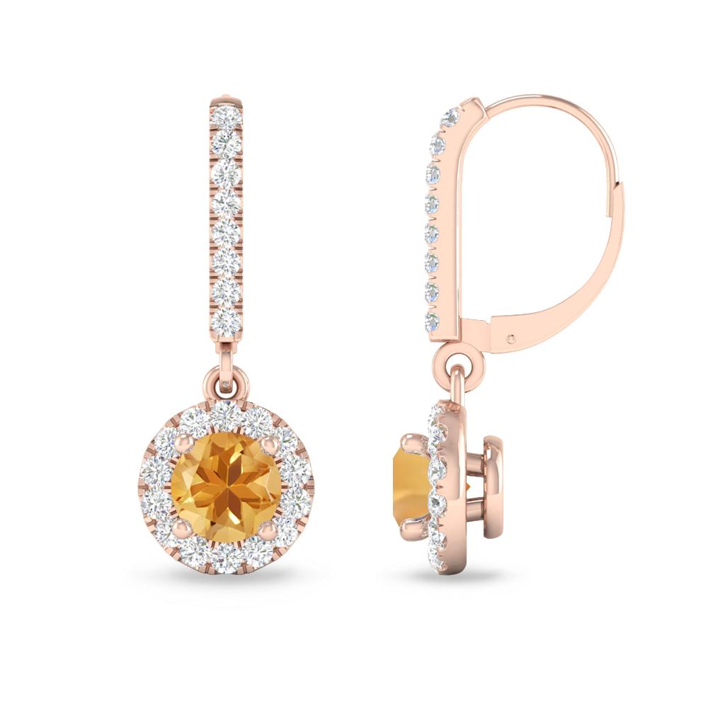 Rose Gold - Citrine