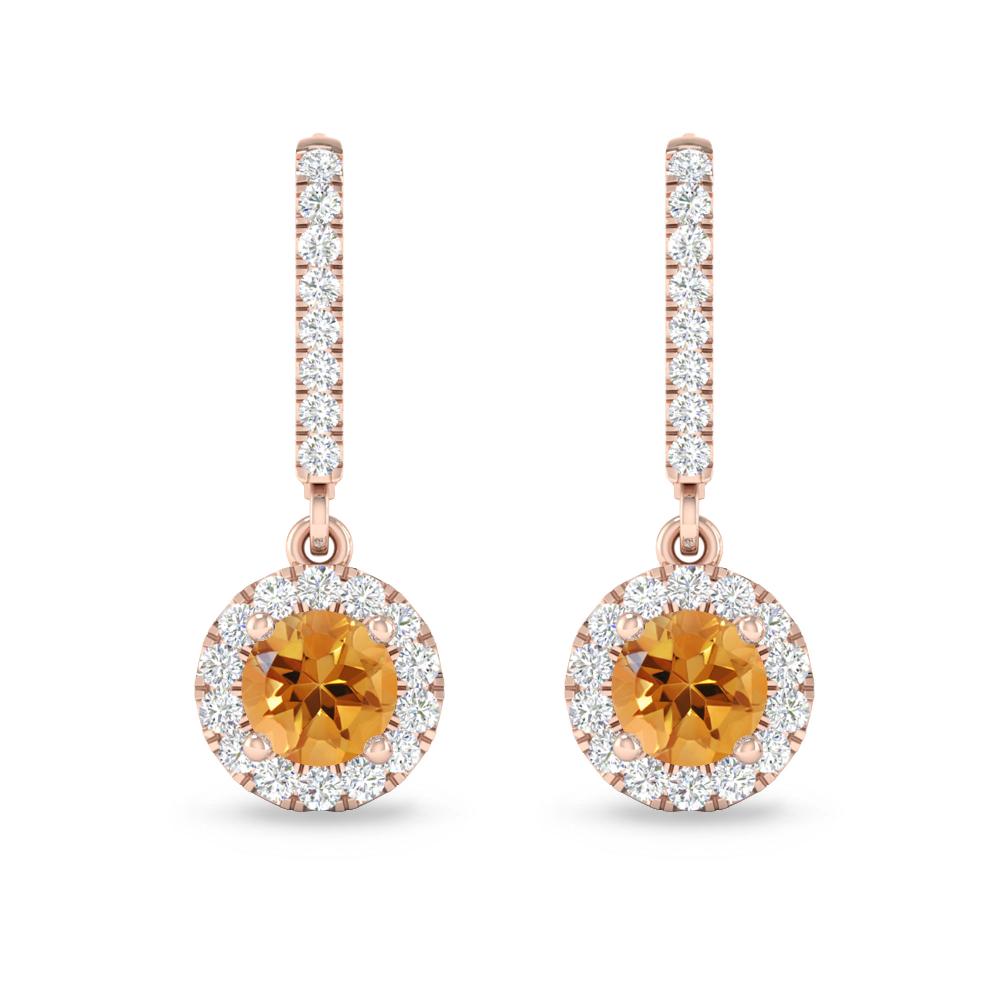 Rose Gold - Citrine