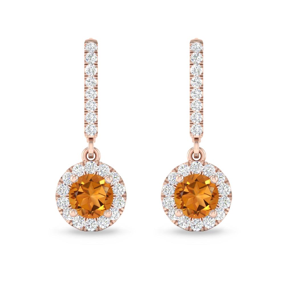 Rose Gold - Citrine