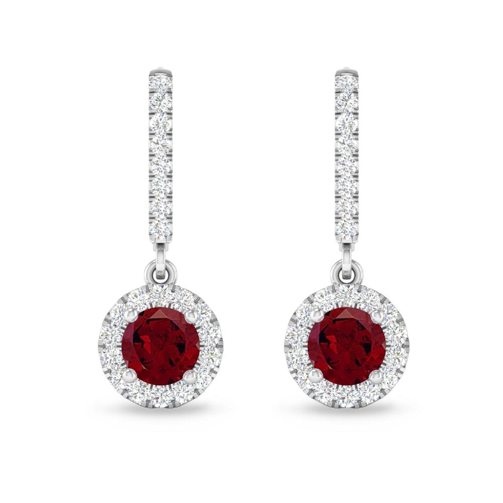 White Gold - Garnet