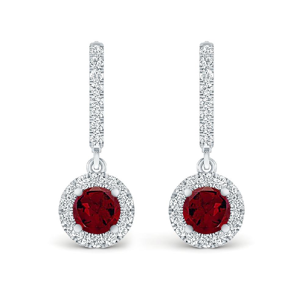 White Gold - Garnet