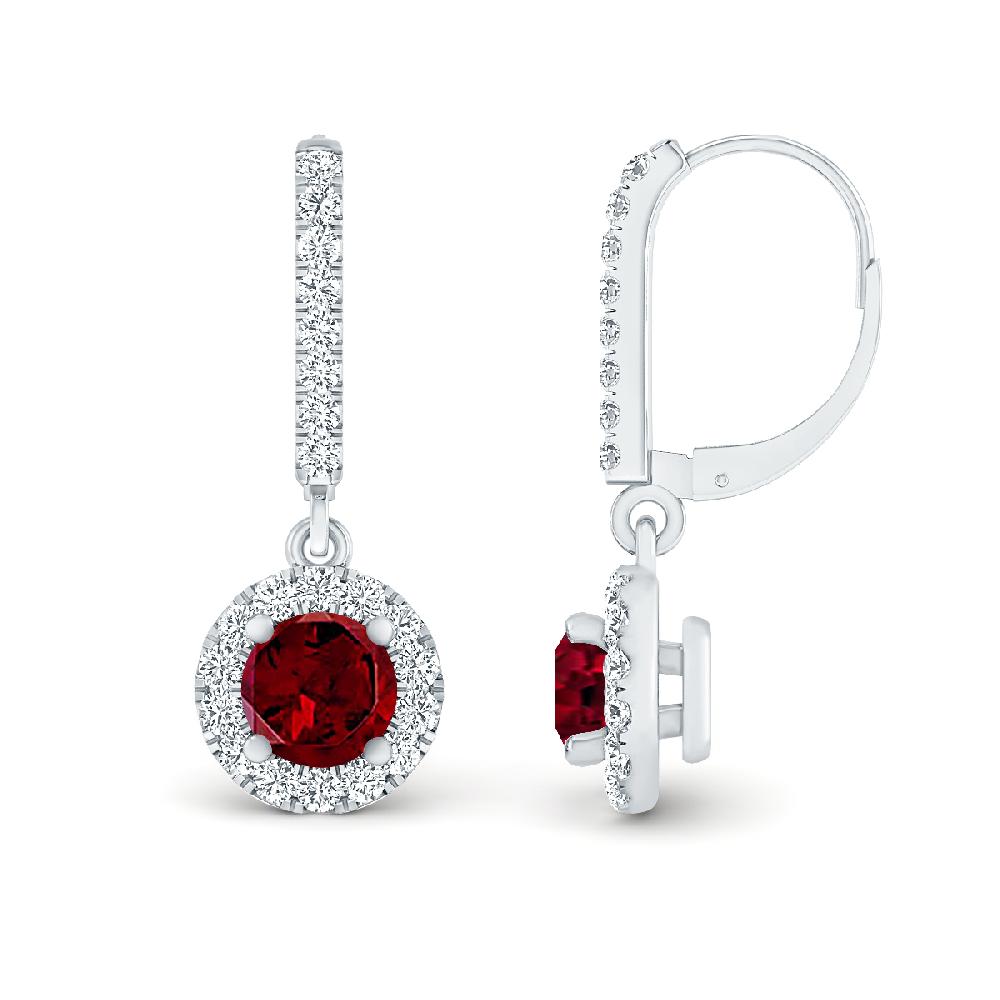 White Gold - Garnet