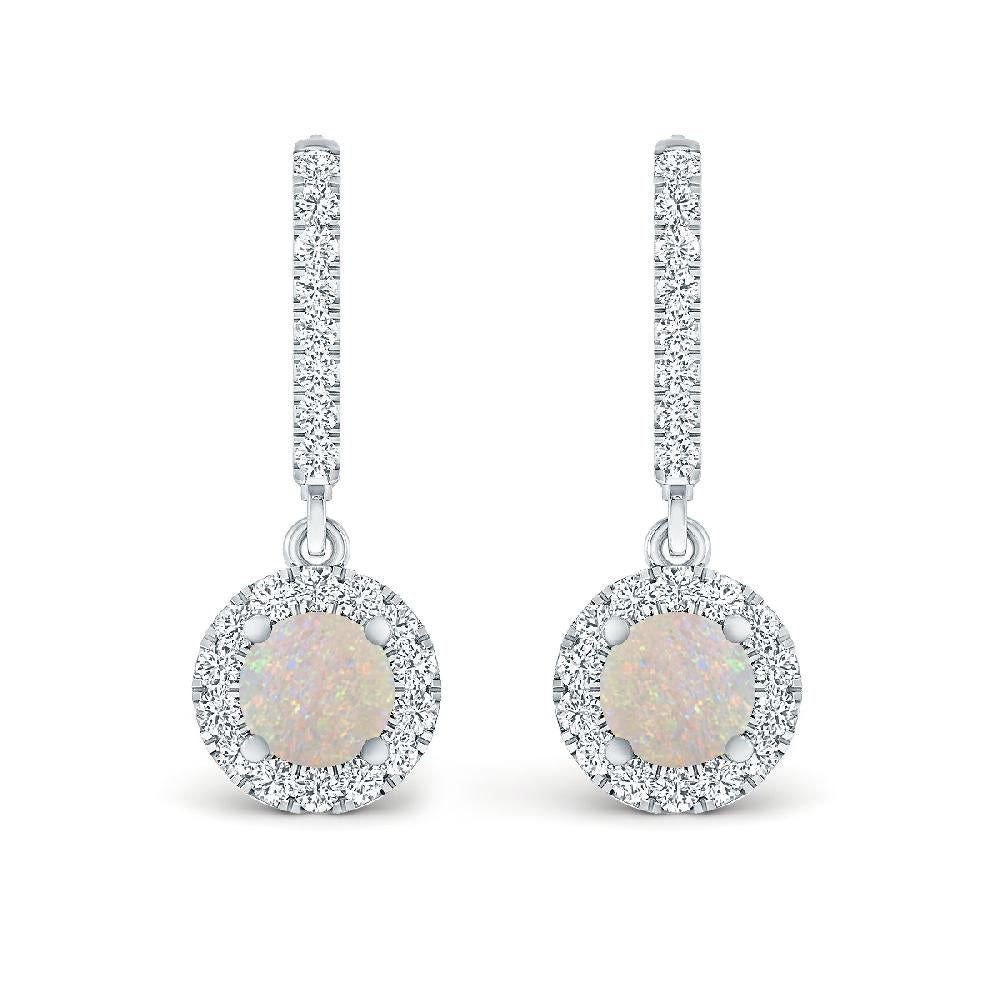 White Gold - Opal