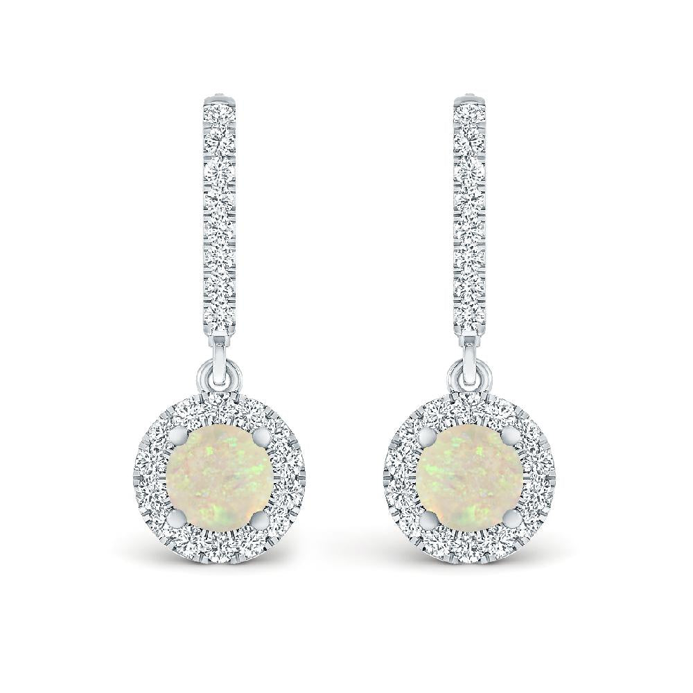 White Gold - Opal