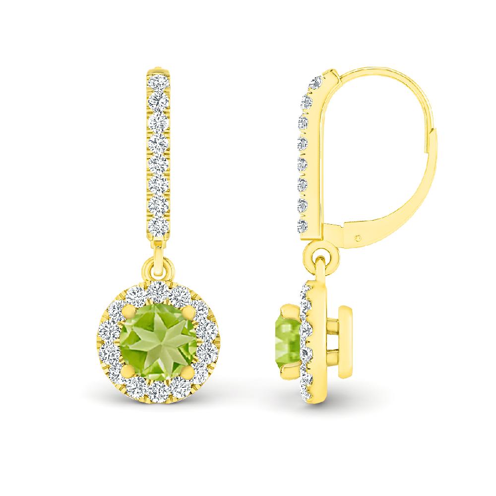 Yellow Gold - Peridot