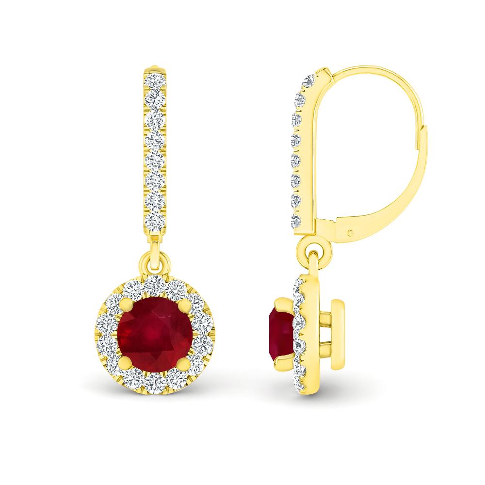 Yellow Gold - Ruby