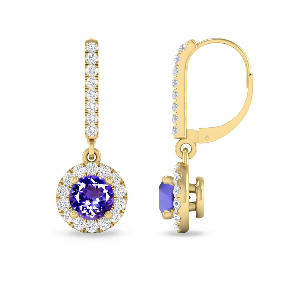 Yellow Gold - Tanzanite