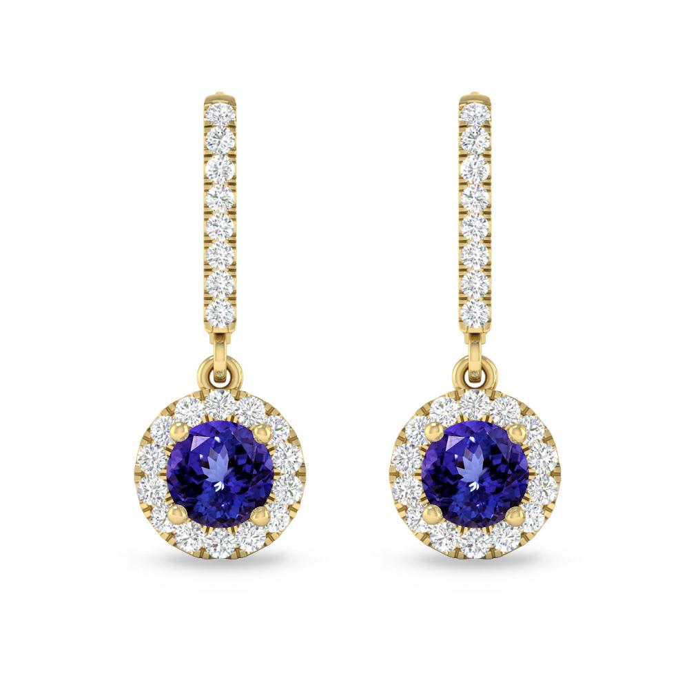 Yellow Gold - Tanzanite