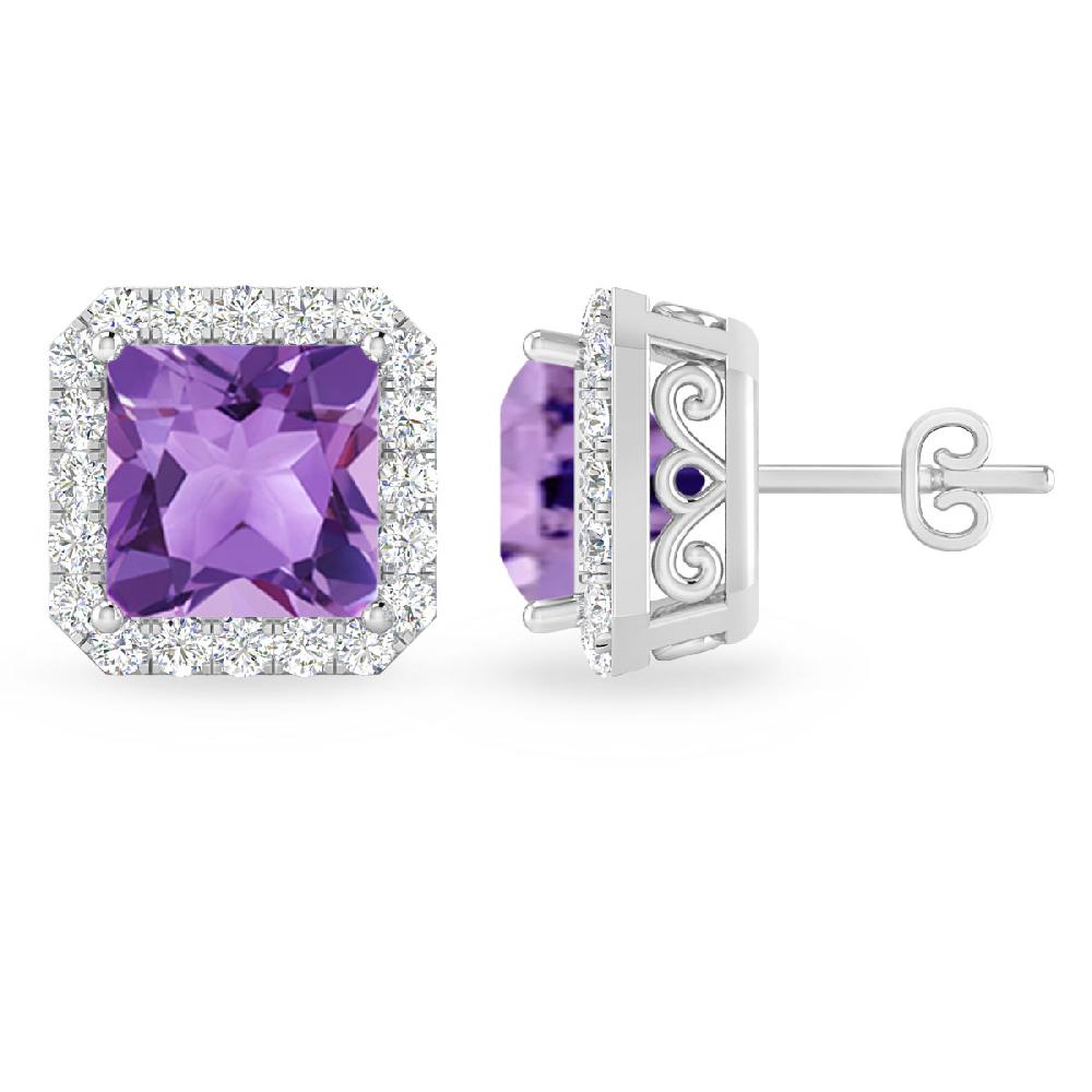 White Gold - Amethyst