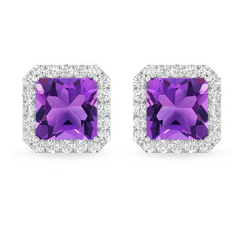 White Gold - Amethyst