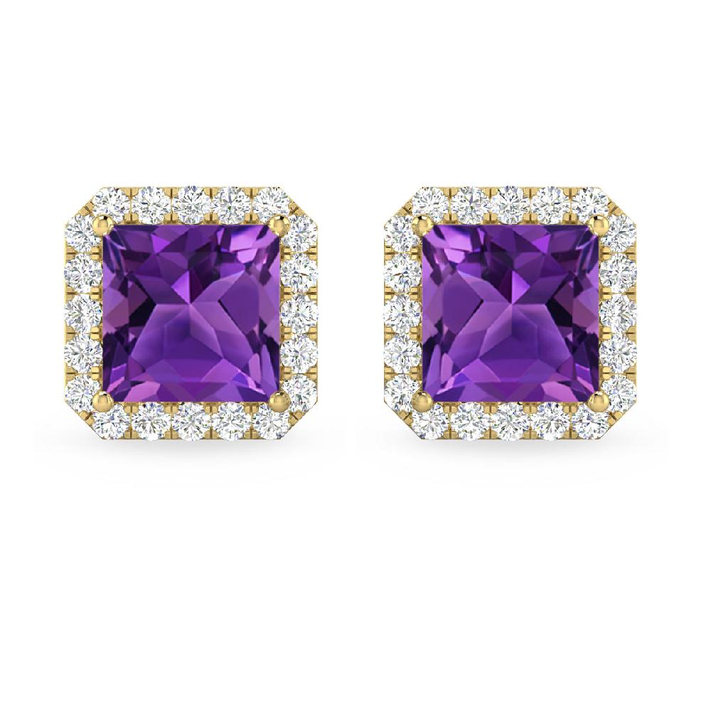 Yellow Gold - Amethyst