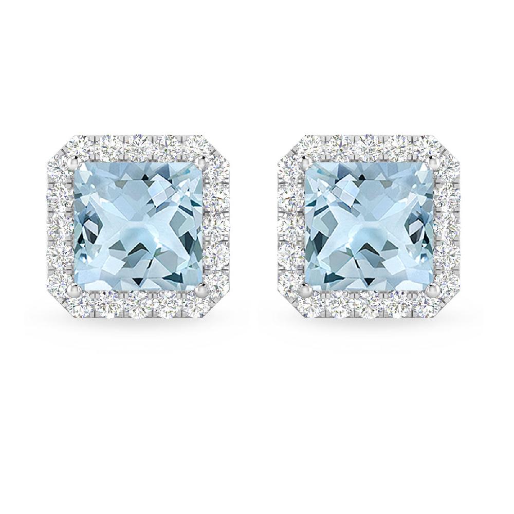 White Gold - Aquamarine