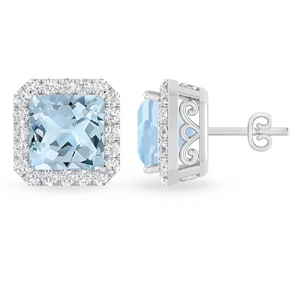 White Gold - Aquamarine