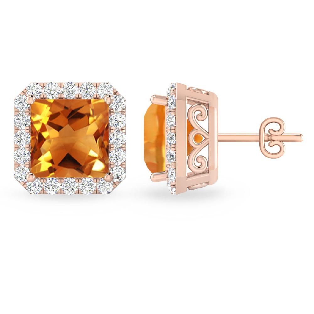 Rose Gold - Citrine