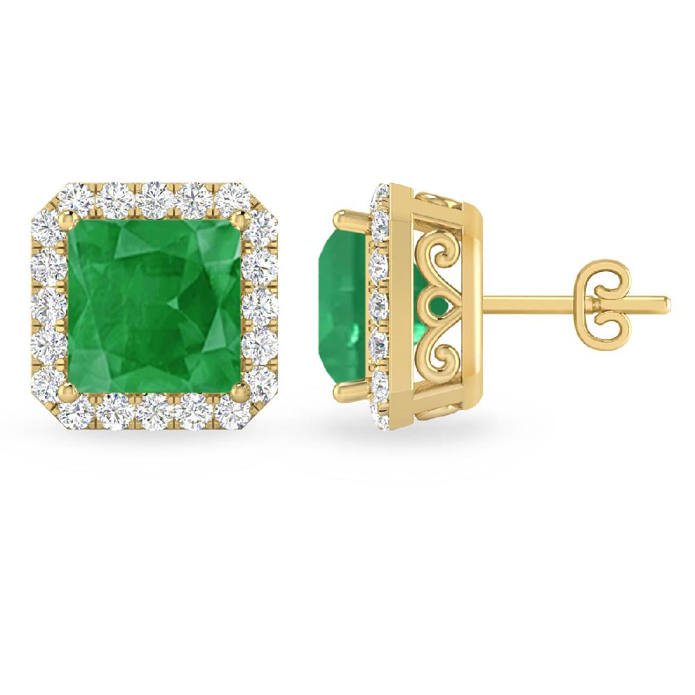 Yellow Gold - Emerald