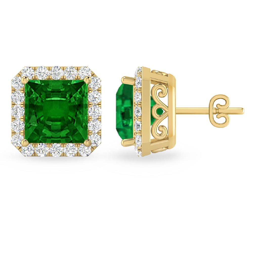 Yellow Gold - Emerald